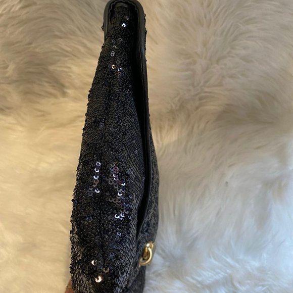 Alexis Hudson Sequin Clutch Handbag - Picture 6 of 9